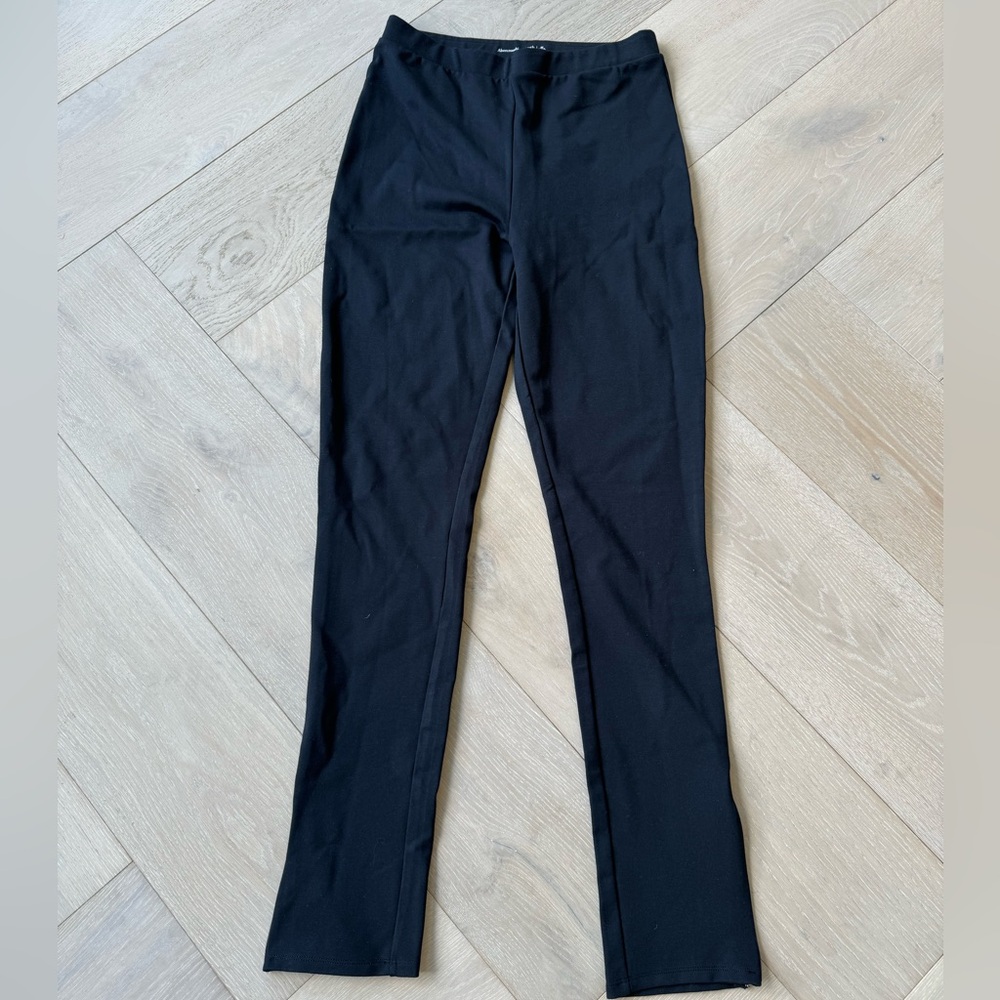 Abercrombie and fitch side zip leggings
